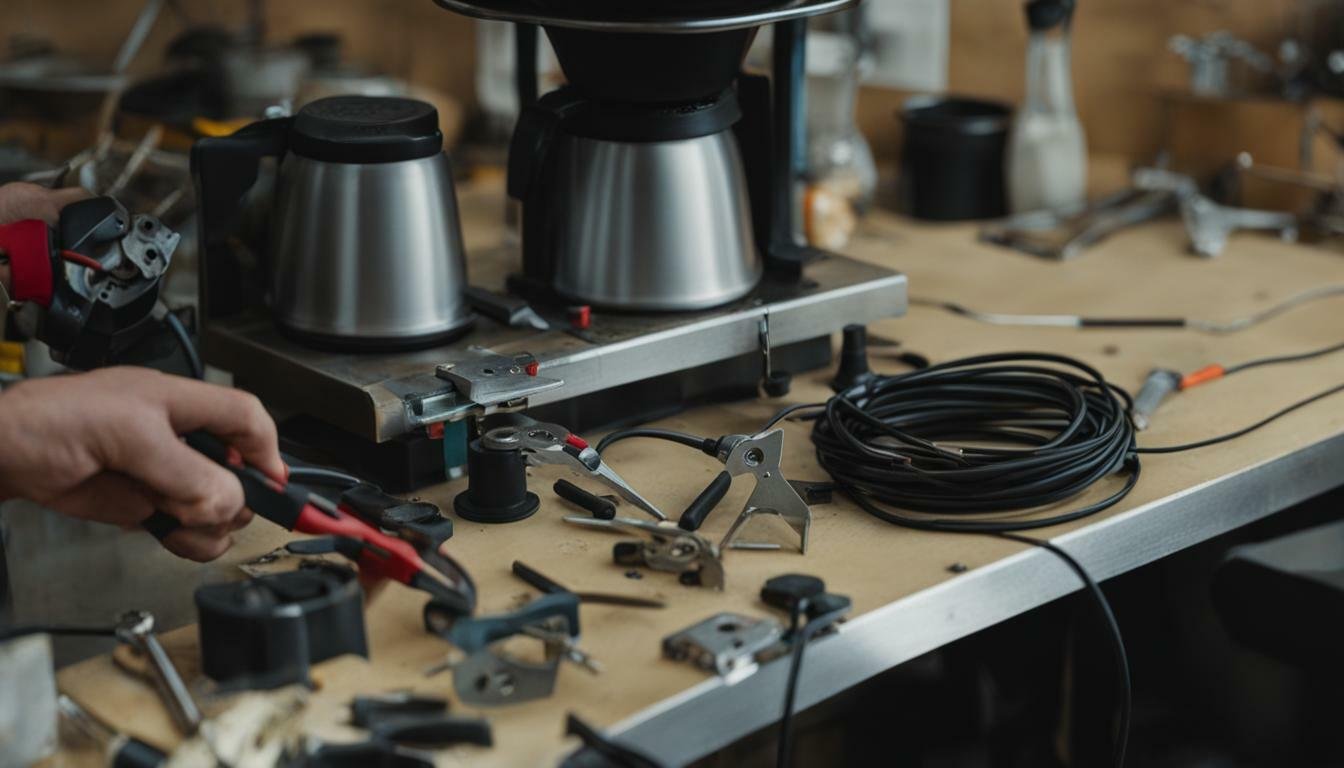 How To Repair A Coffee Brewer With A Broken Onoff Switch
