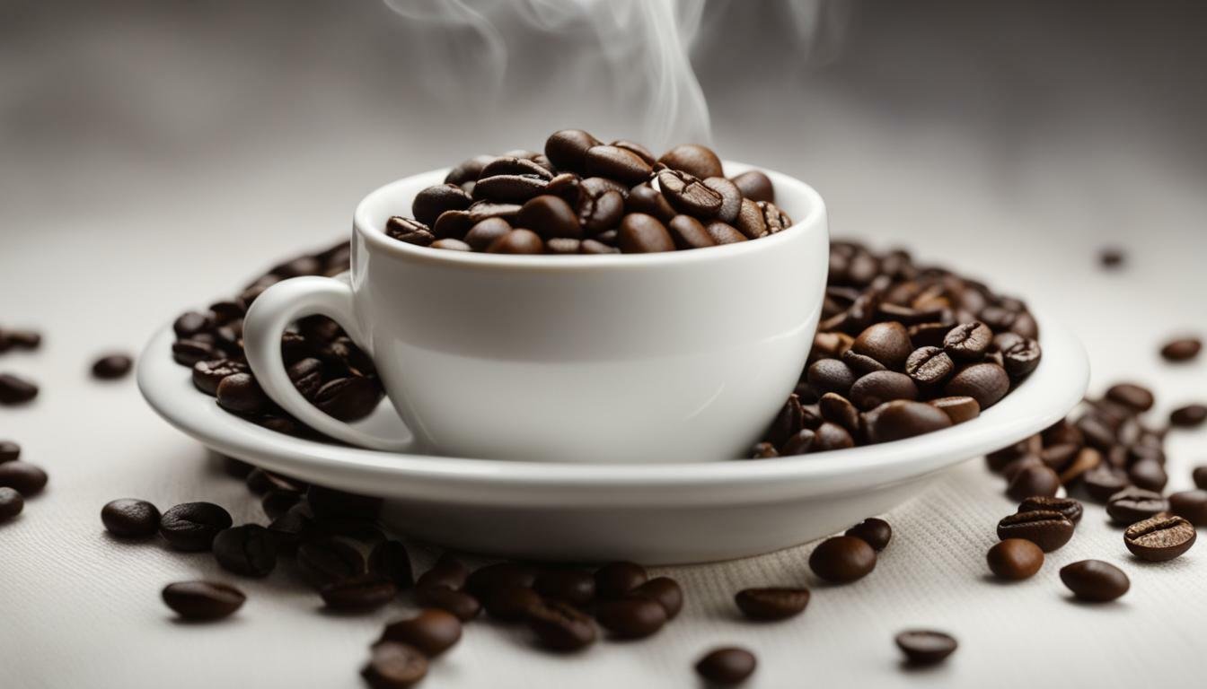 what is white coffee made of